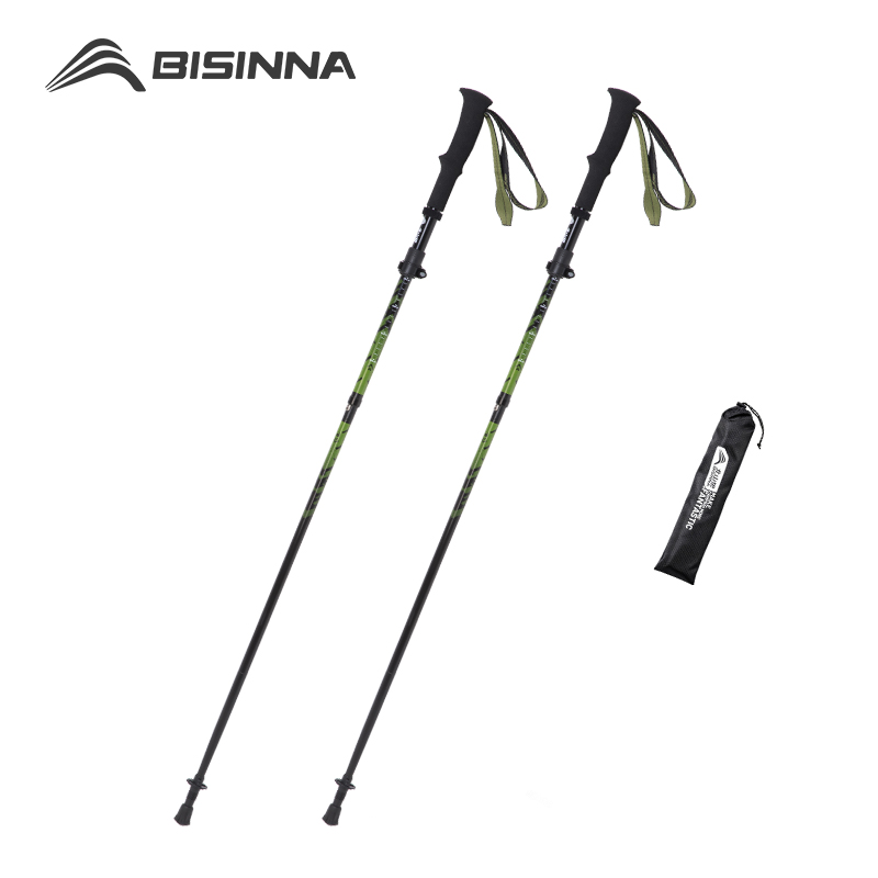 Trekking Pole Carbon - Kijki trekkingowe z włókna węglowego BISINNA,