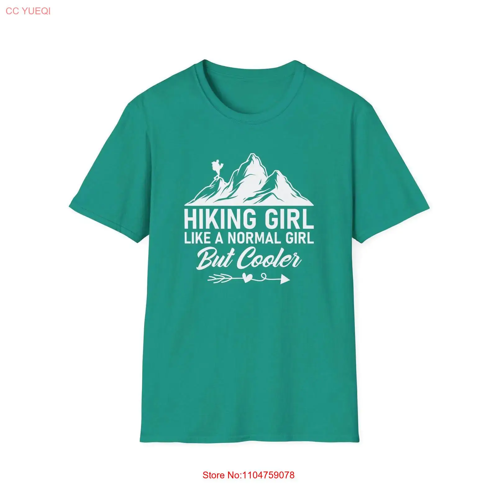 Outdoor Adventure Girl - Koszulka dla dziewczyny miłośniczki wędrówek, na