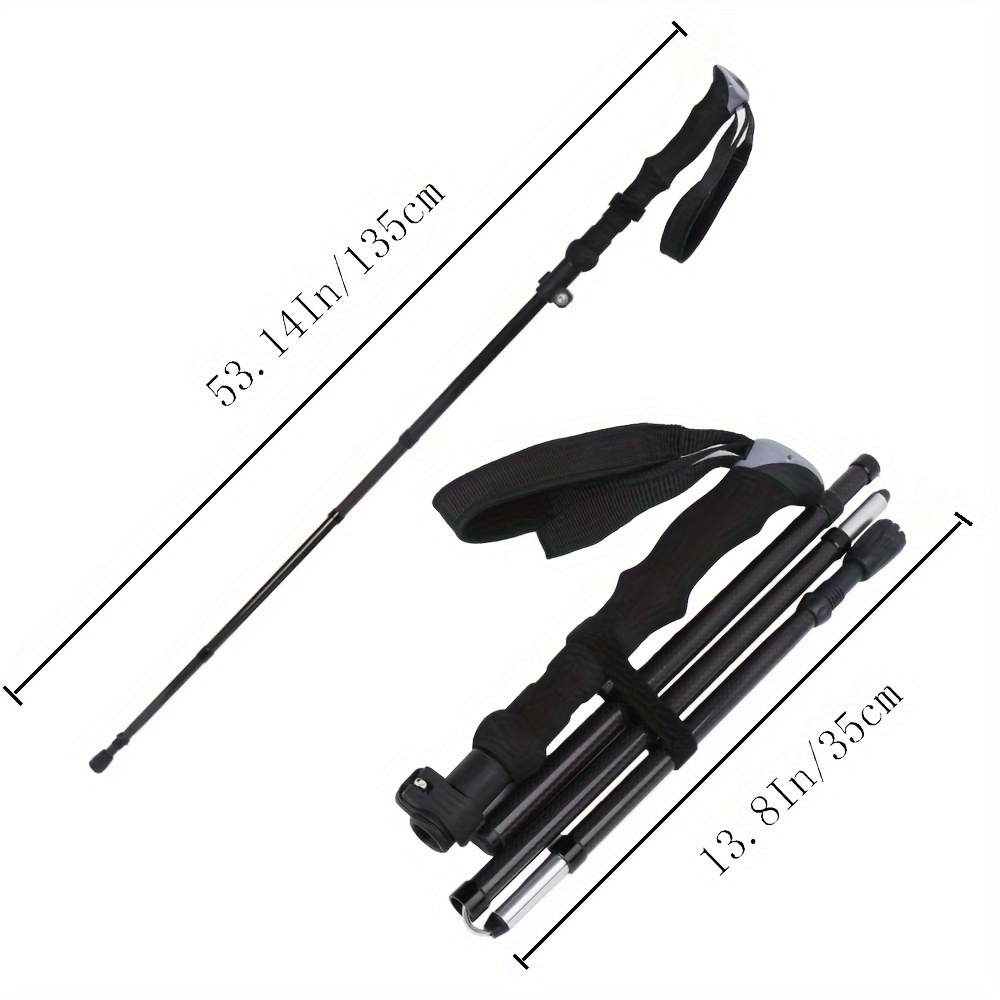 2 sztuki lekkich, składanych k – Trekking Pole Carbon recenzja i cena