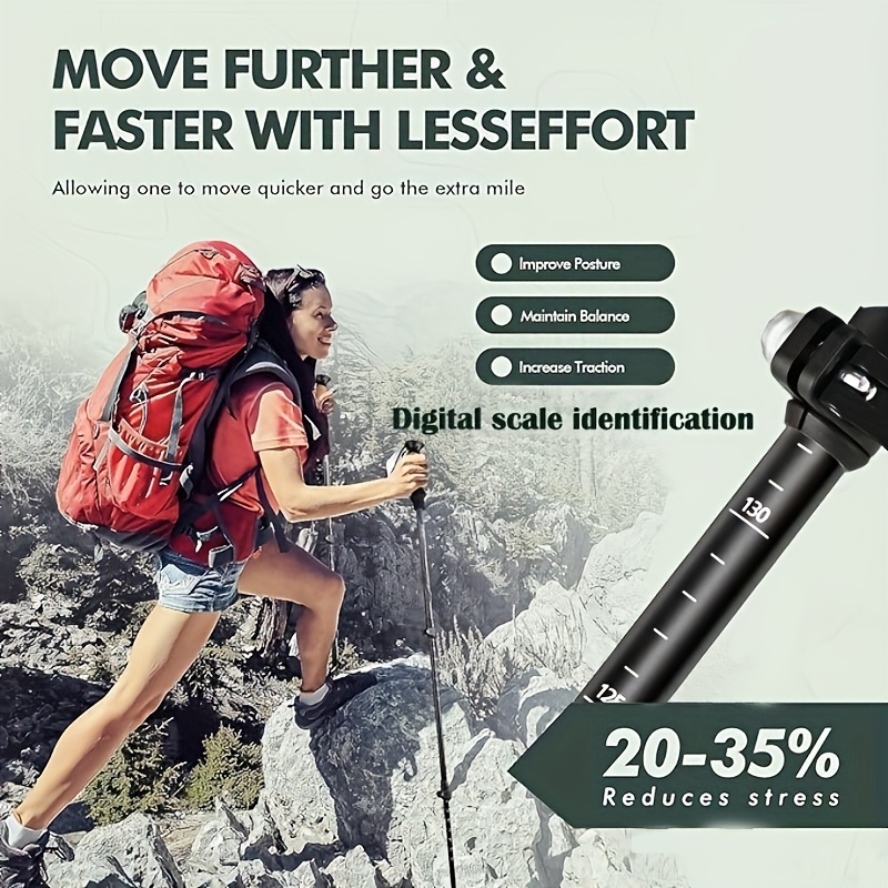 2 sztuki lekkich, składanych k – Trekking Pole Carbon recenzja i cena