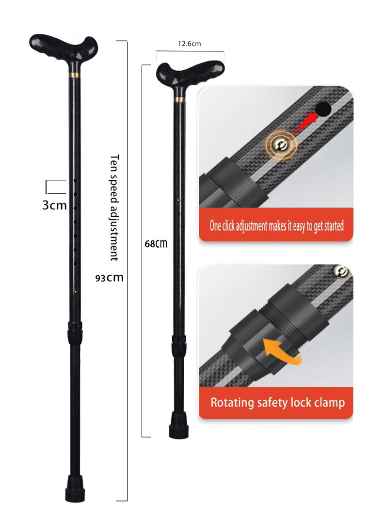 Wysuwana karbonowa laska trekk – Trekking Pole Carbon recenzja i cena