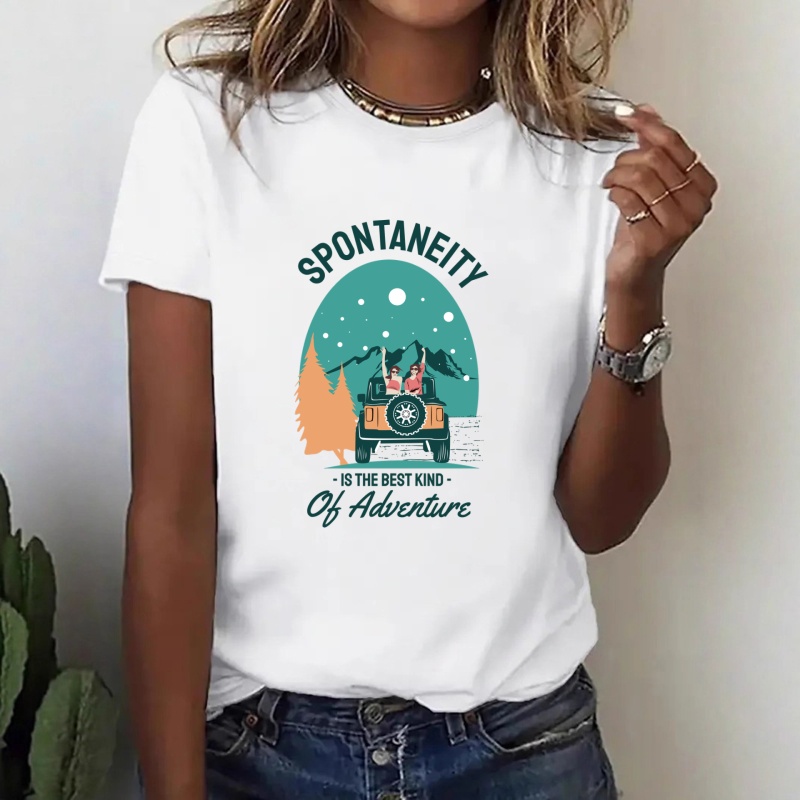 Naklejka termotransferowa z bi – Outdoor Adventure Girl recenzja i cena